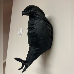 3D Printed Crow Lamp